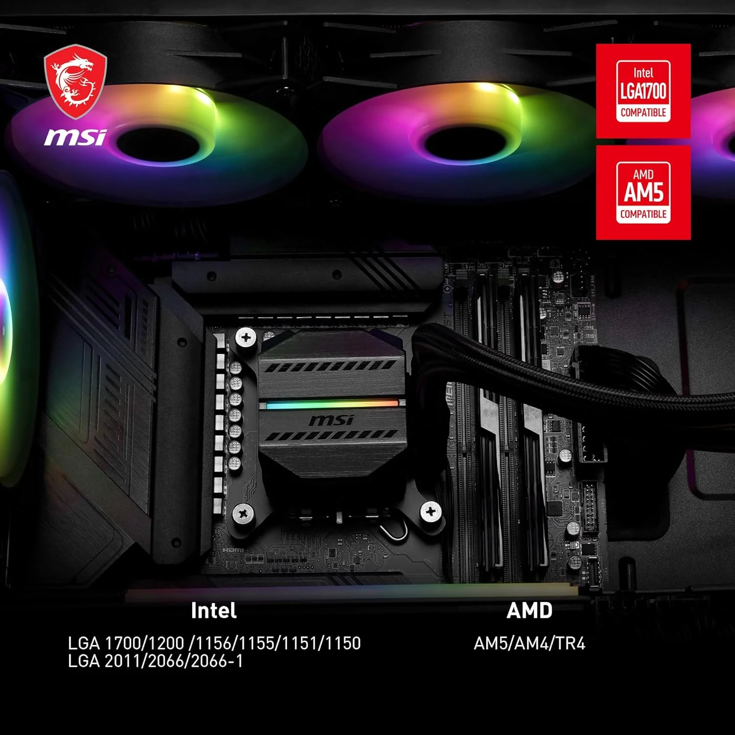 MSI Refroidisseur MAG CORELIQUID M360 - Image 5