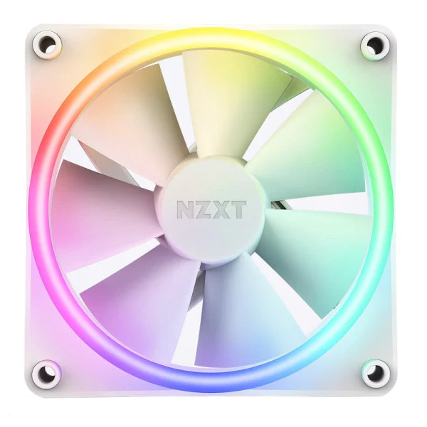 NZXT F120 RGB Duo Triple Pack White - Image 2