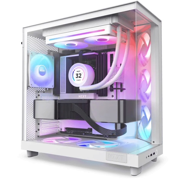 NZXT F240 RGB Core (White) - Image 3