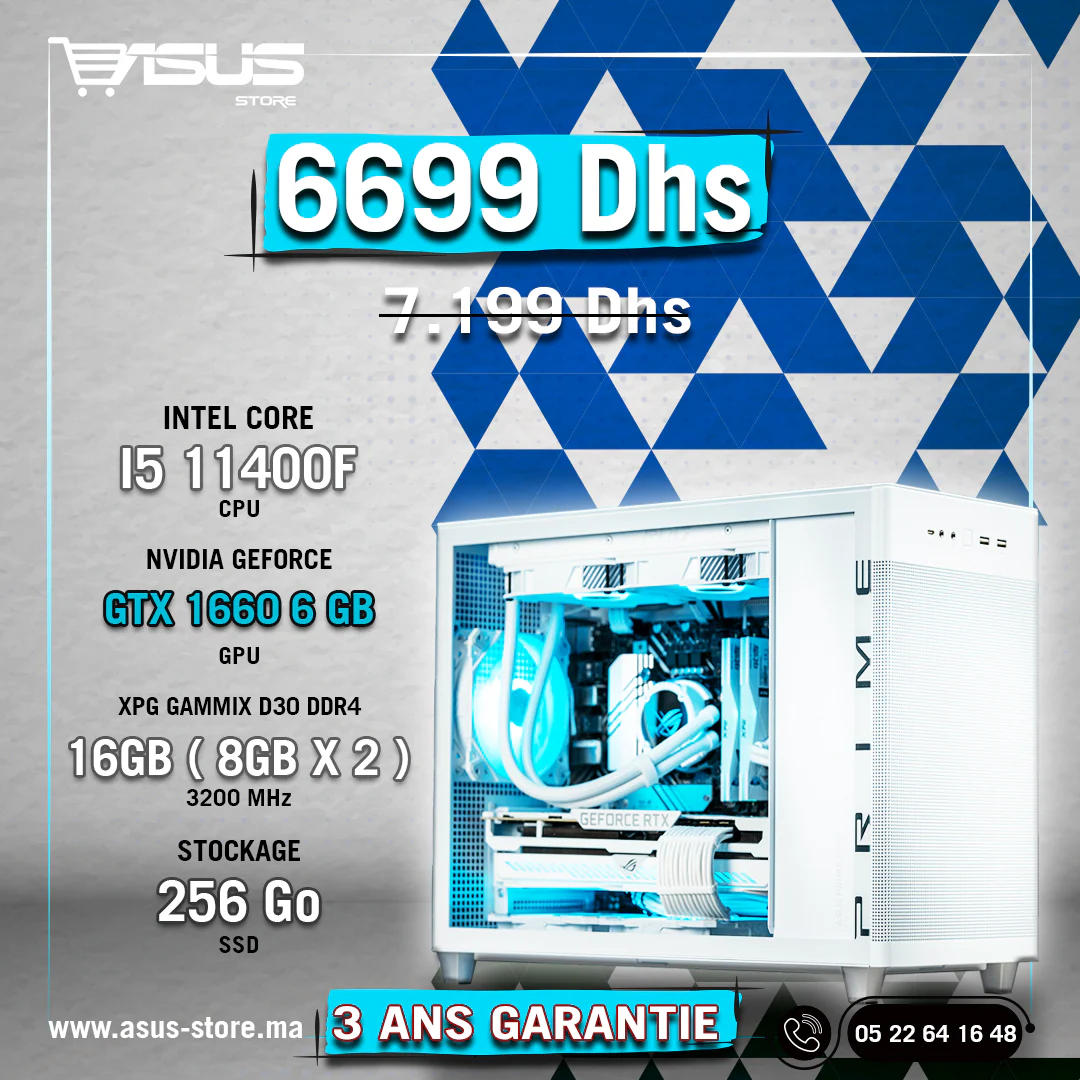 PC GAMER INTEL CORE i5 11400F-GTX 1660