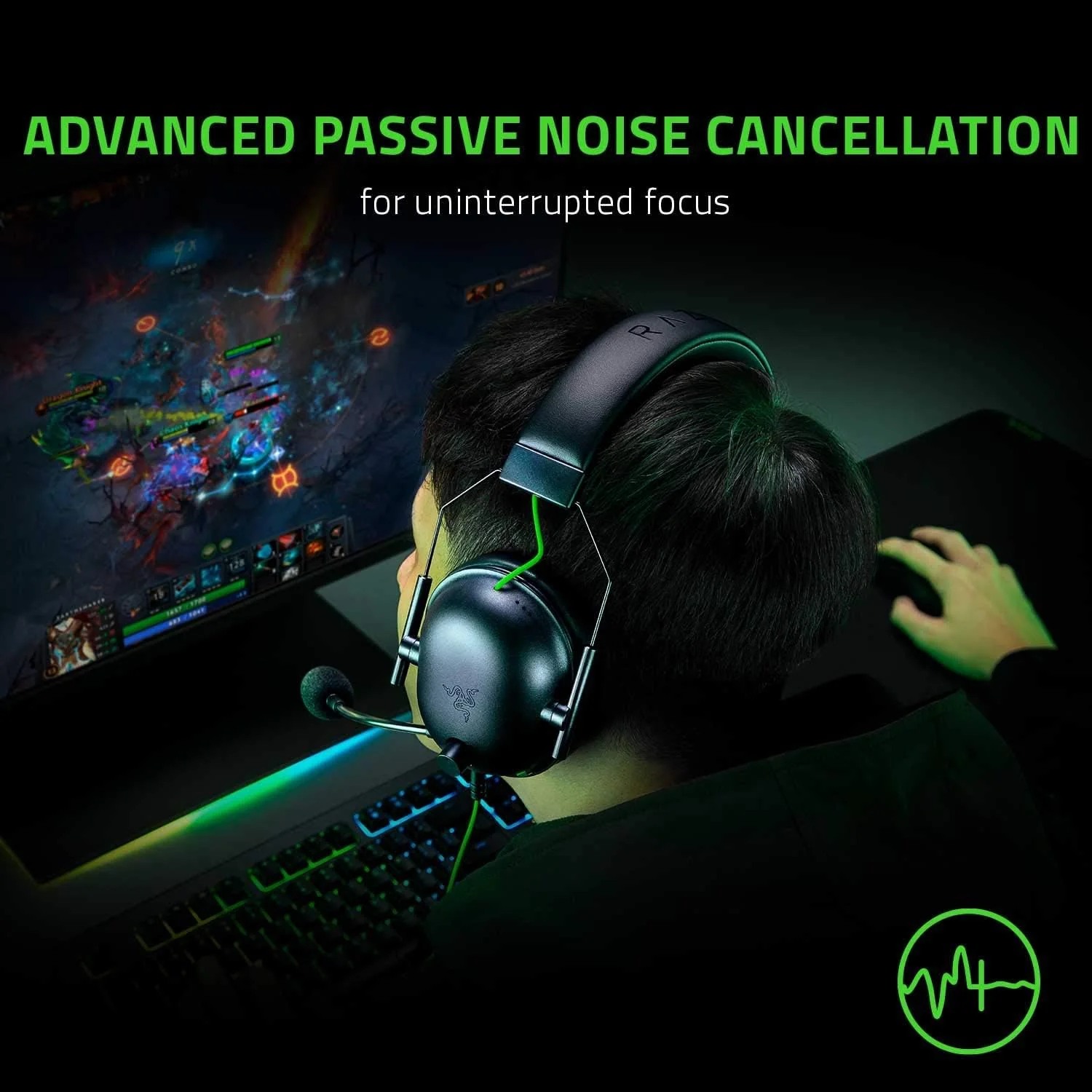 Razer Blackshark V2 X (Noir) - Image 5
