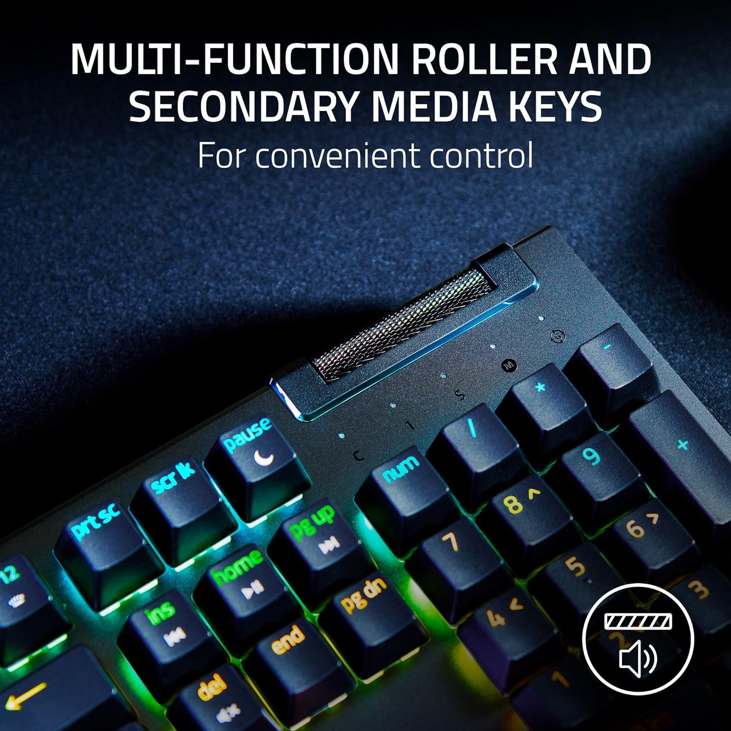 Razer Clavier BlackWidow V4 X Green Switch Ref: RZ03-04700500-R3F1 - Image 3