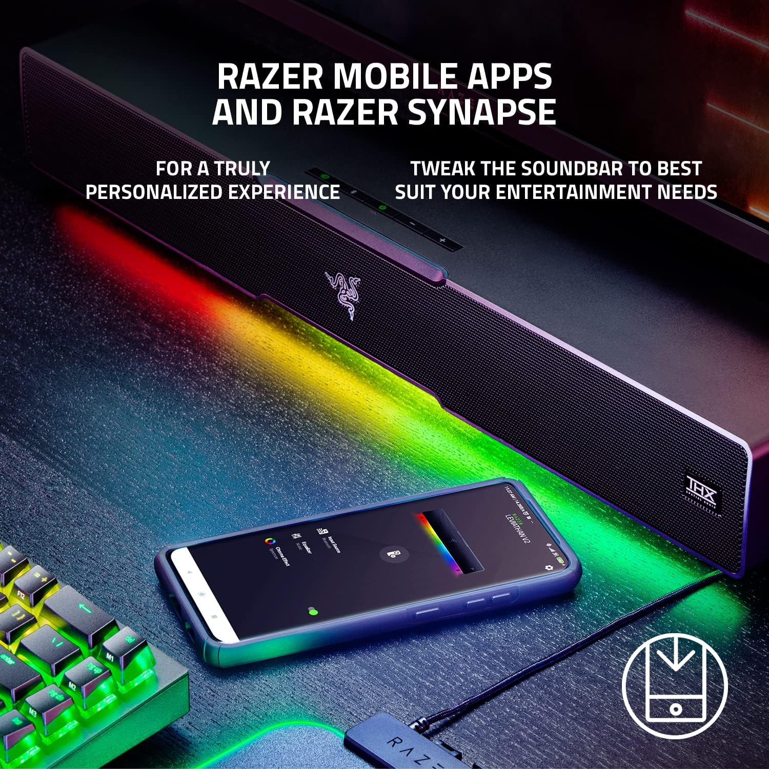 Razer Haut Parleur Leviathan V2 Ref: RZ05-03920100-R3G1 - Image 5