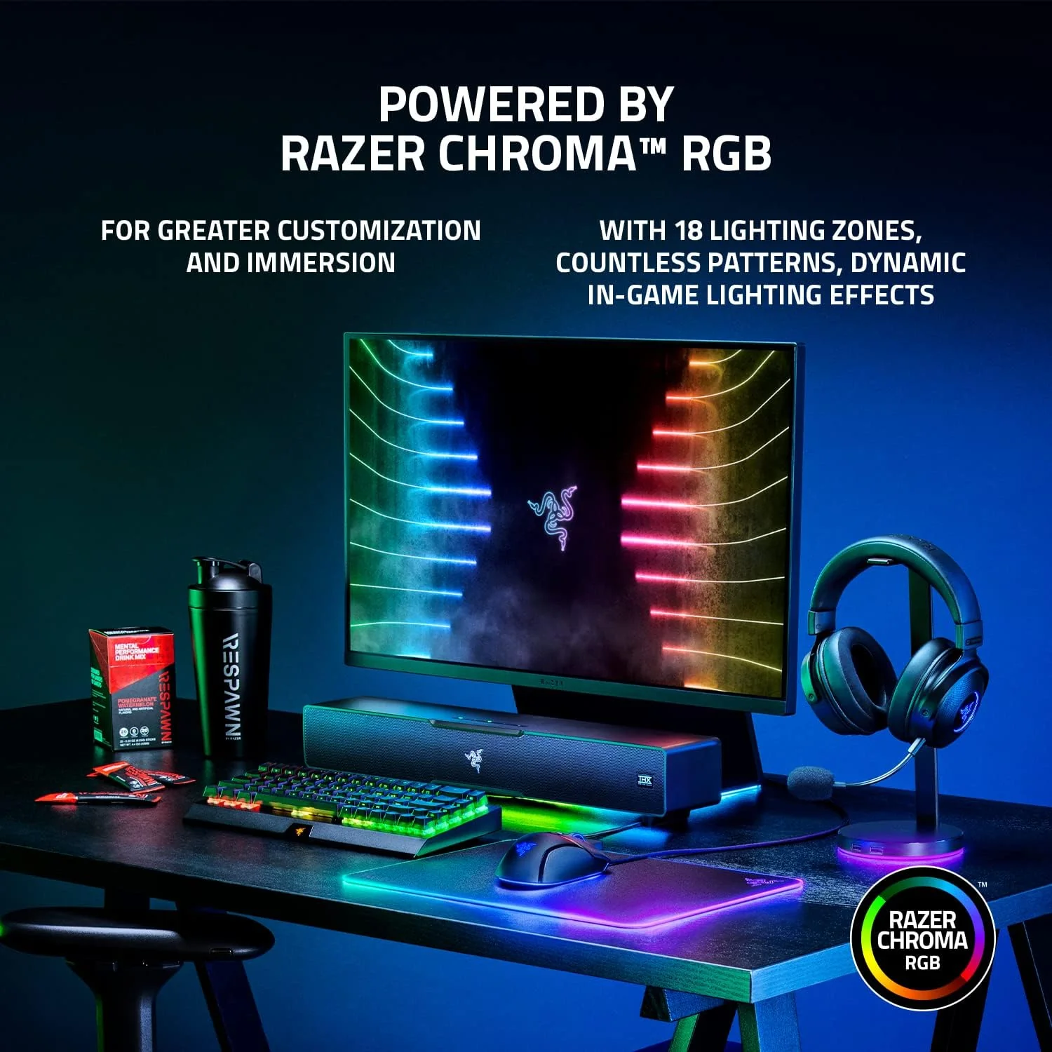 Razer Haut Parleur Leviathan V2 Ref: RZ05-03920100-R3G1 - Image 7