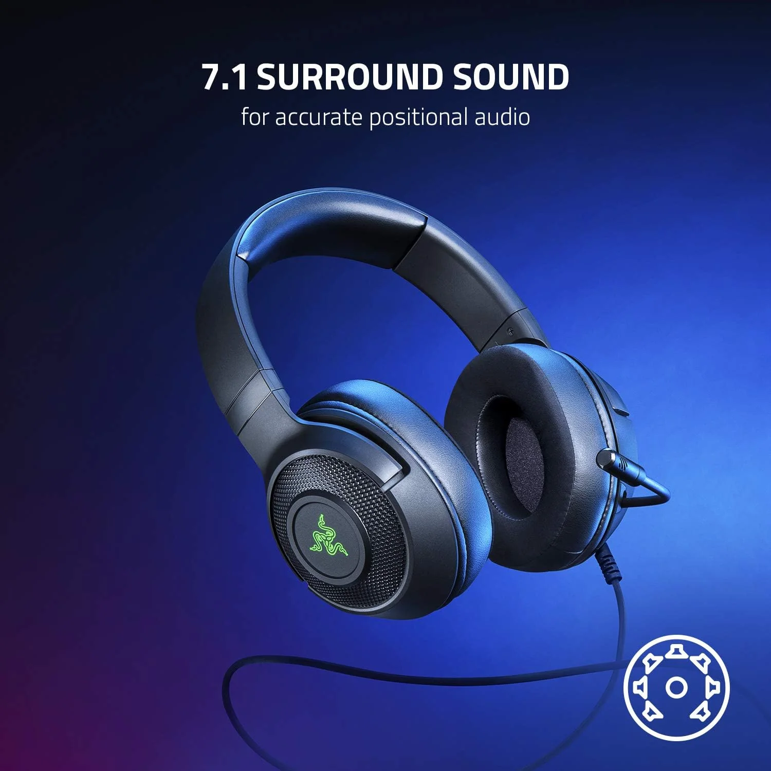 Razer Kraken v3 X (Noir) - Image 5