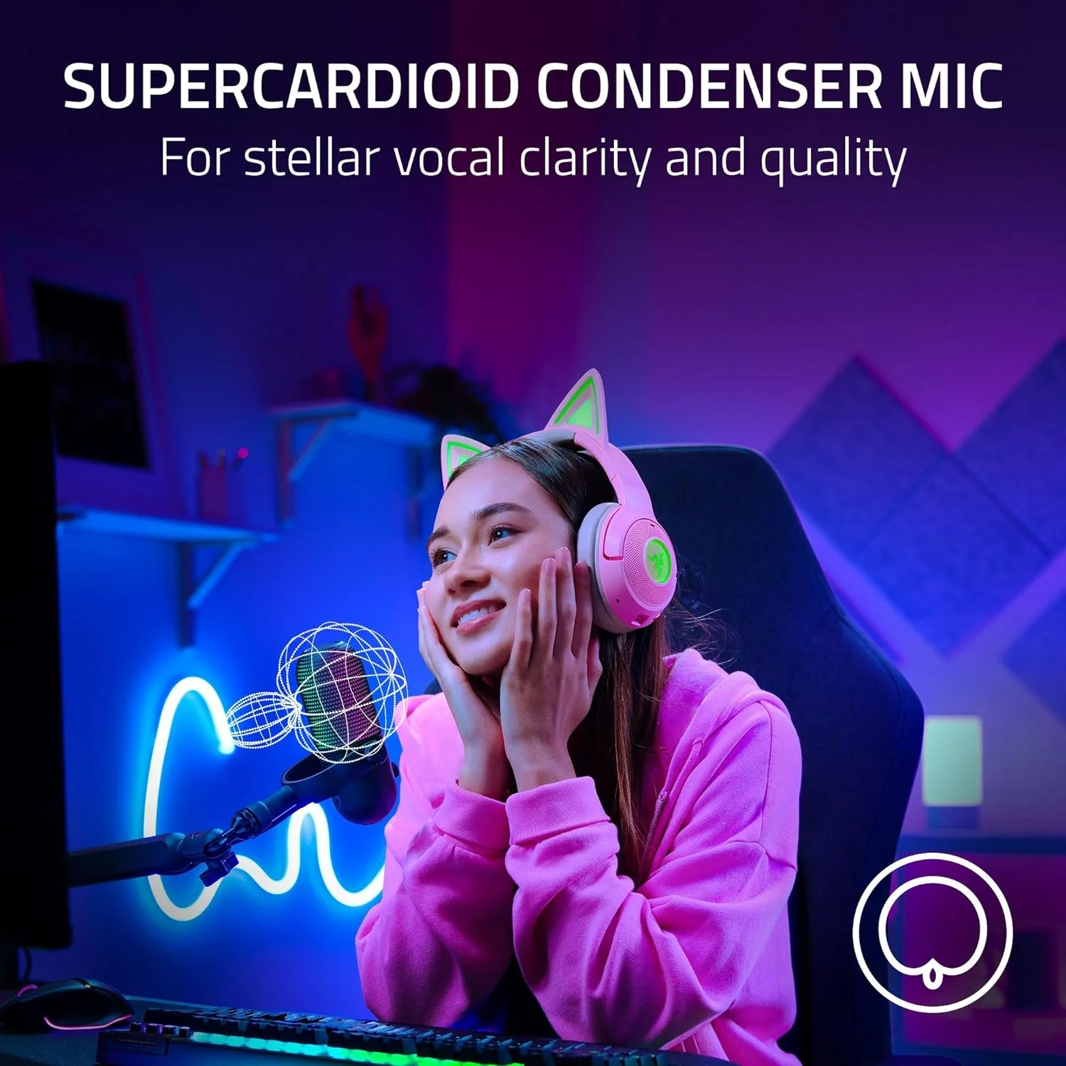 Razer Microphone Seiren V3 Chroma Ref: RZ19-05060100-R3M1 - Image 6