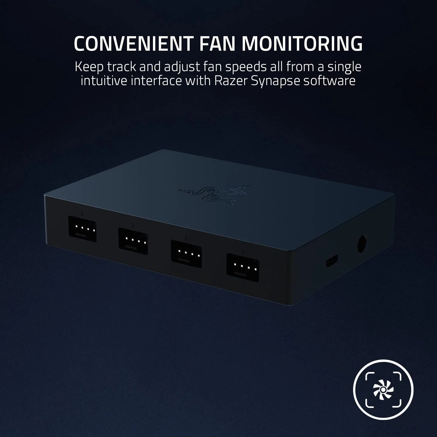 Razer PWM Gaming PC Fan Controller  Ref: RZ34-02140700-R3M1 - Image 4