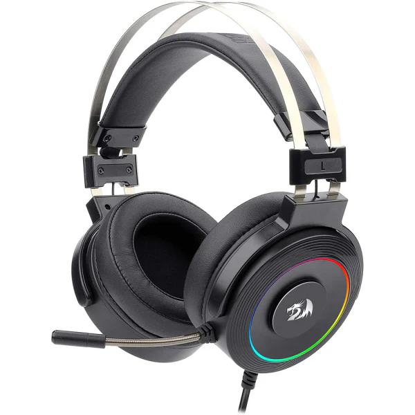 Redragon H320 Lamia RGB Wired Gaming Headset + Stand