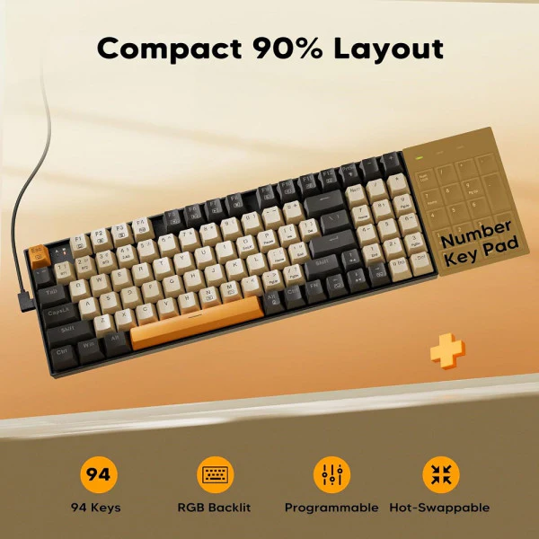 Redragon K636 CLO RGB Red Switches - Image 3
