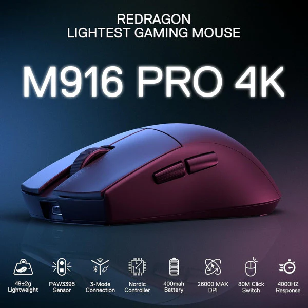Redragon M916 PRO 4K Wireless - Image 2