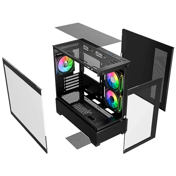 SG PRO MINI 3 FAN ARGB NOIR - Image 3